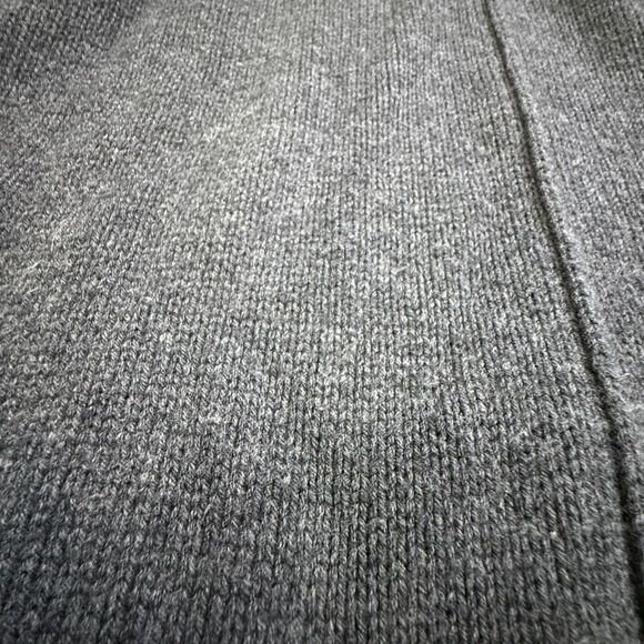 Lauren Ralph Lauren Crest Emblem Sweater Gray Grey Embroidered Crown Logo Classi - Picture 7 of 7